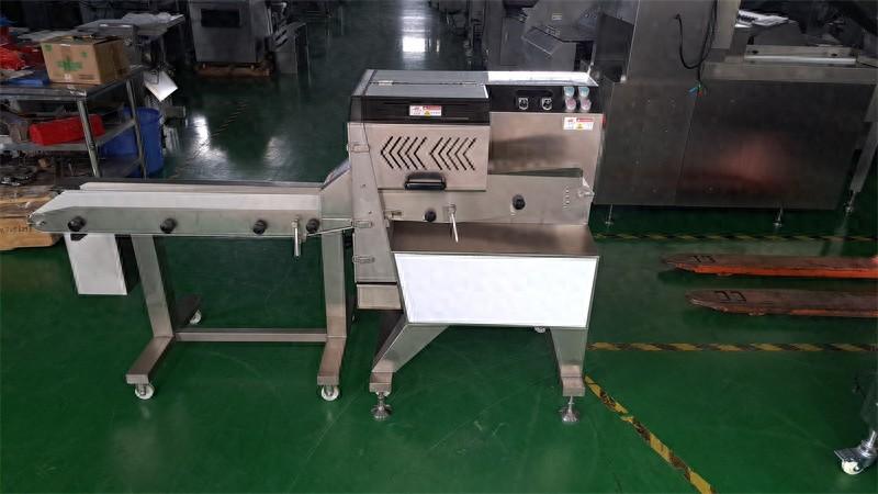 鹵肉切塊機能給豬牛肉、牛雜、臘腸臘肉等熟肉切片加工