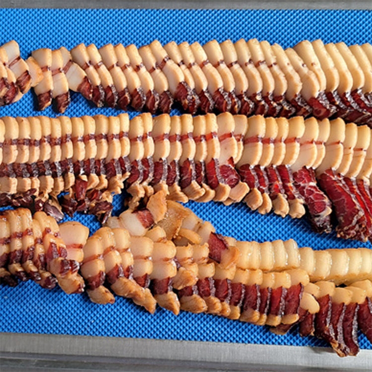 專門給鹵肉臘腸臘肉切塊的熟肉切片機(jī)是什么樣的？來告訴你